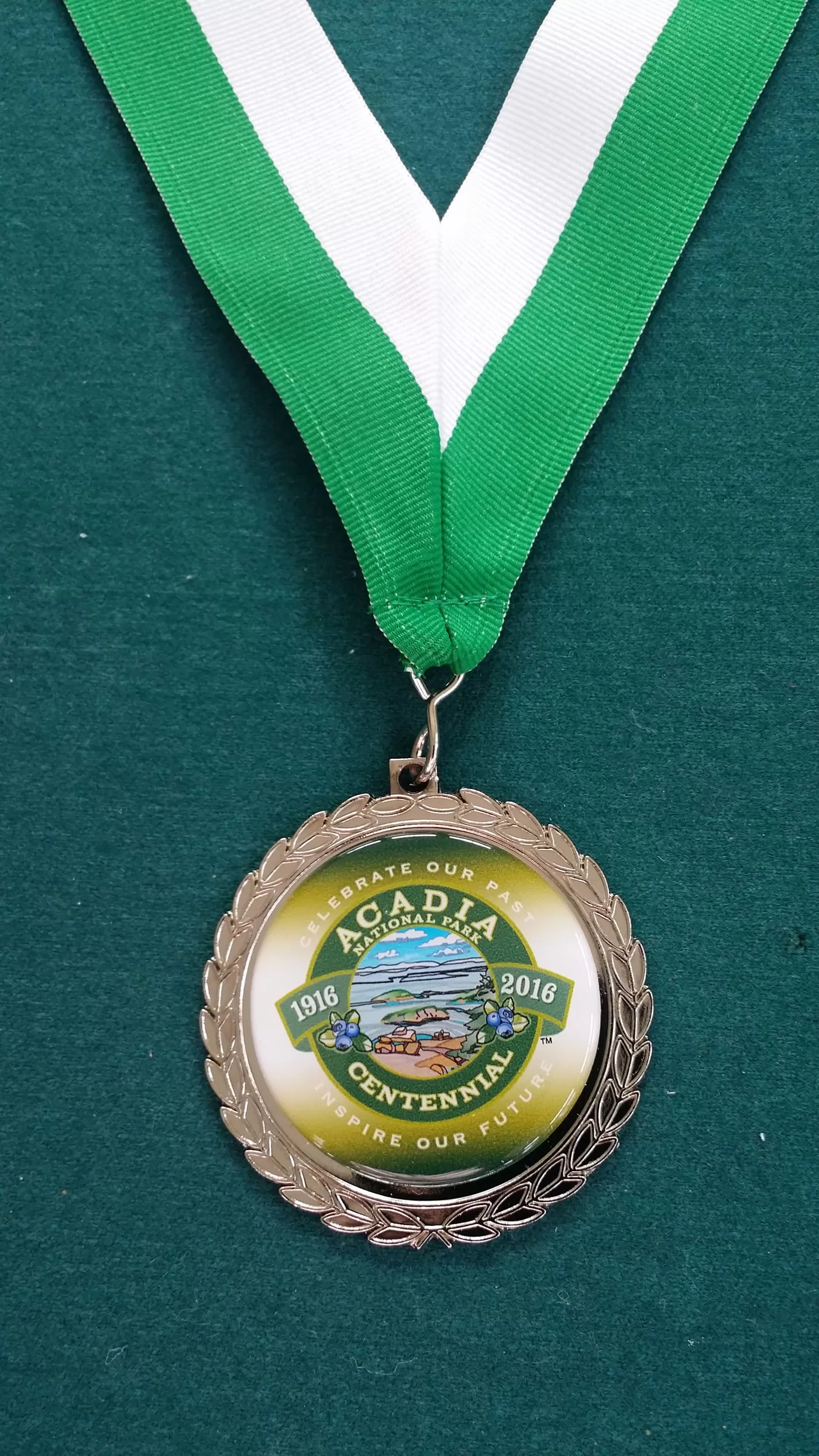 Acadia-on-my-mind Virtual Race Medal