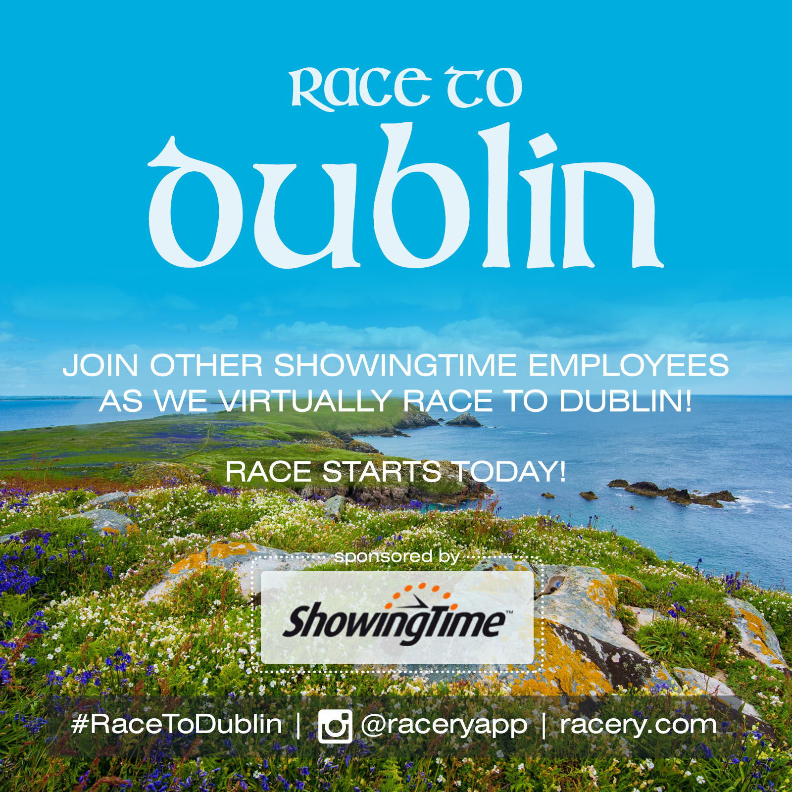 With a virtual trek across Ireland, ShowingTime networked remote employees into its company fitness challenge
