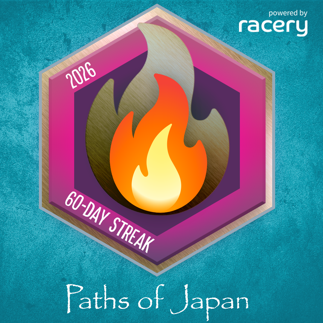 Gold streak badge - 30 days