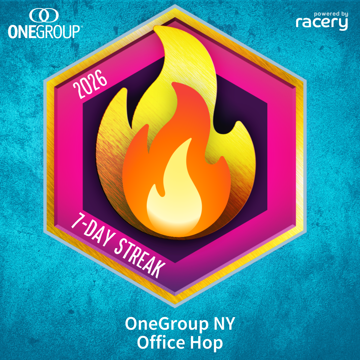 OneGroup streak badge