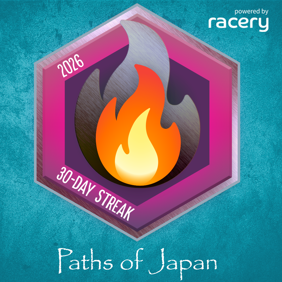 Silver streak badge - 14 days